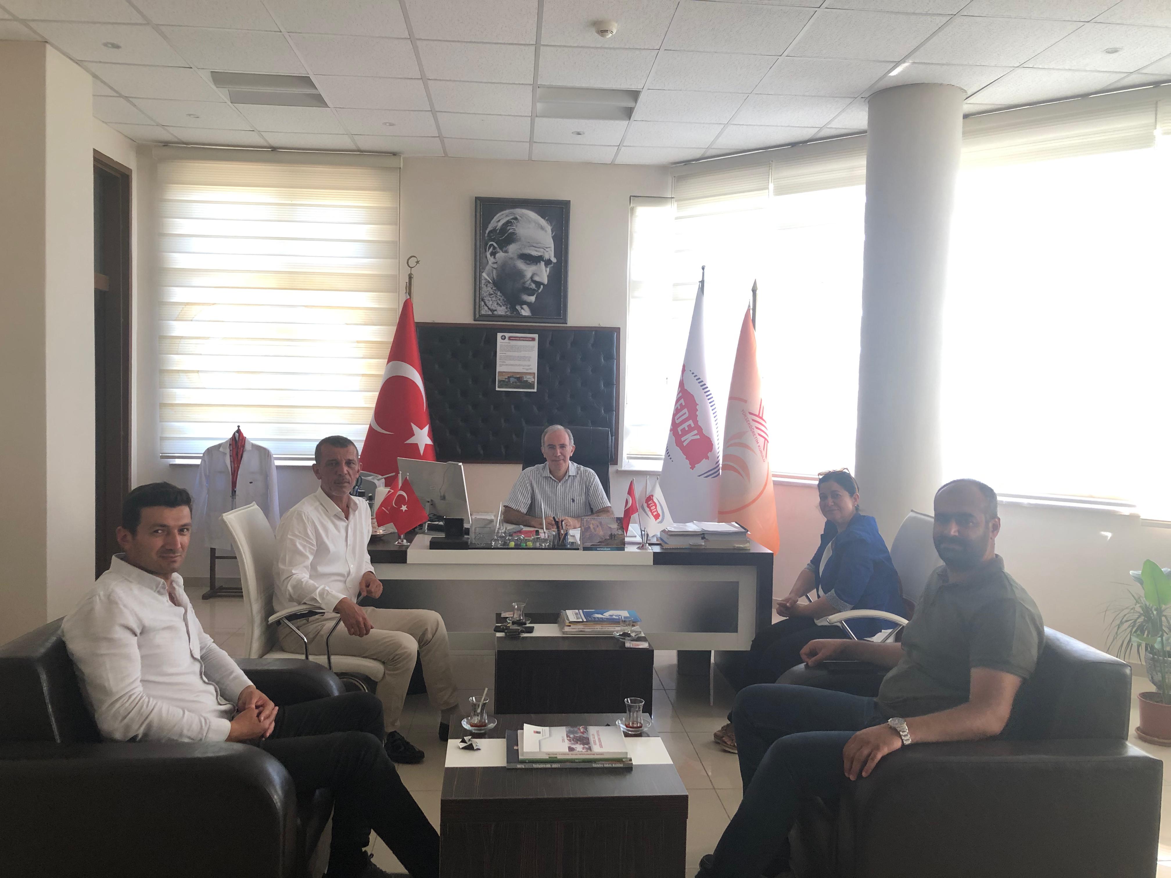 Dış paydaşımız Kırıkkale İli Damızlık Sığır Yetiştiriciliği Birliği Fakültemize ziyarette bulundu.