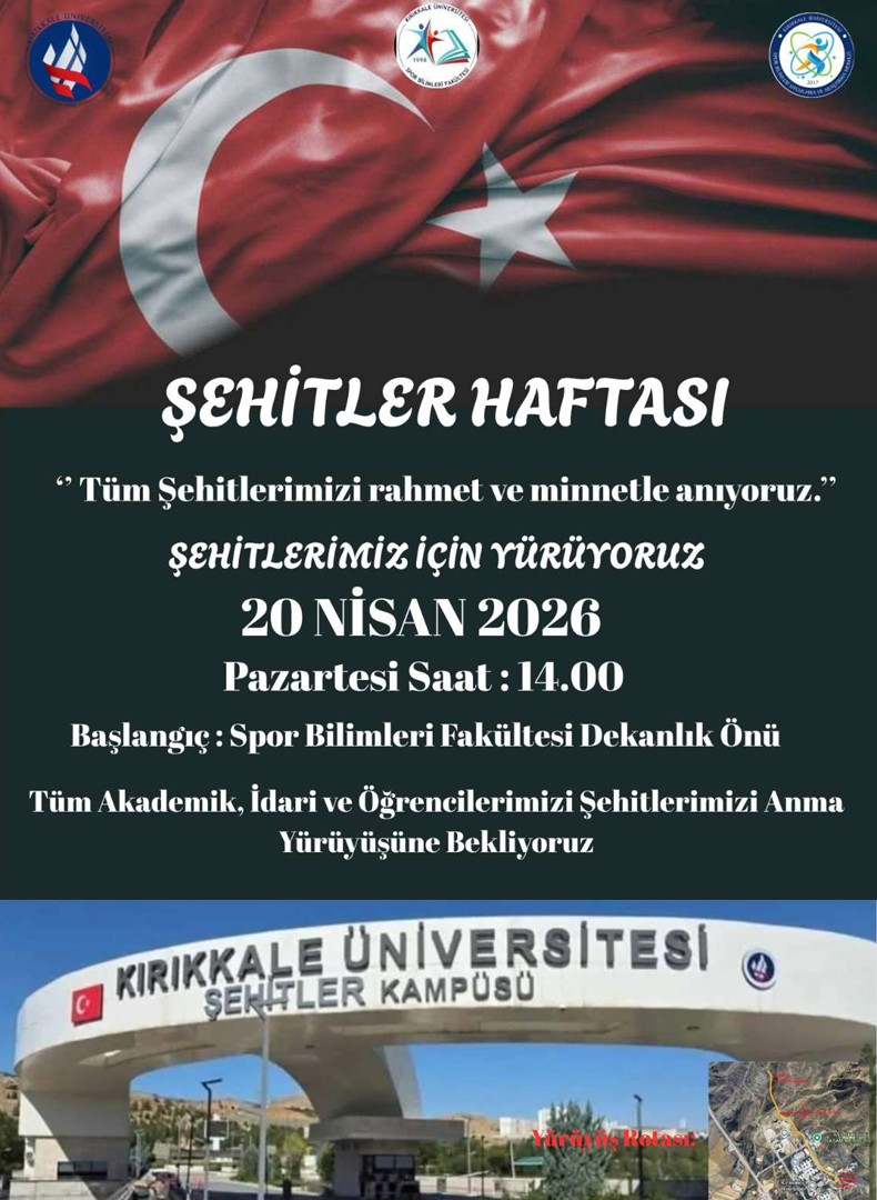 Şehitlerimiz İçin Yürüyoruz