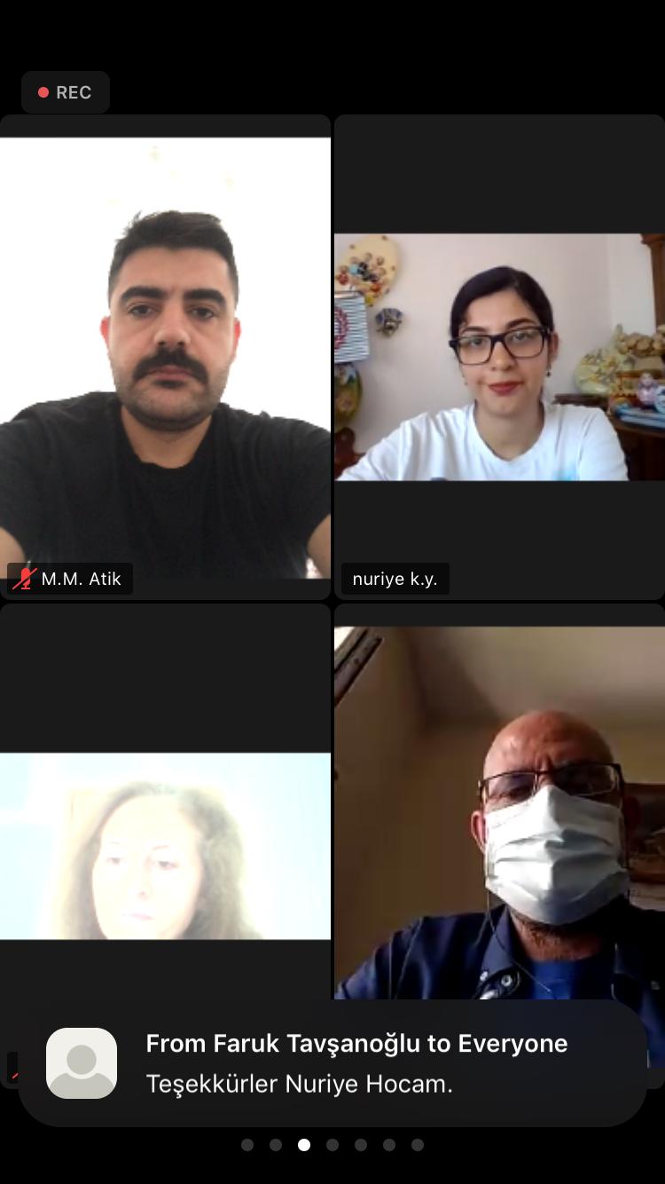 20 Mayıs 2021 tarihinde "Uzaktan Eğitimde Ölçme ve Değerlendirme" konulu seminer yapılmıştır.