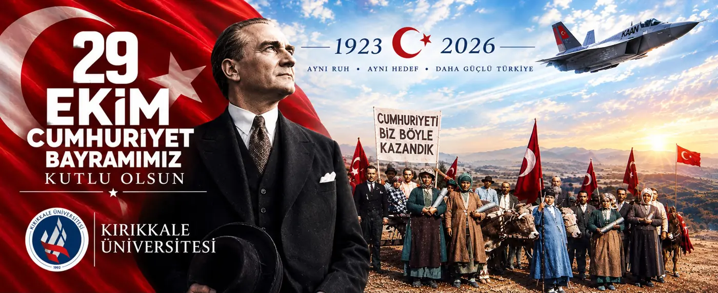 Cumhuriyet Bayramı kutlu olsun!