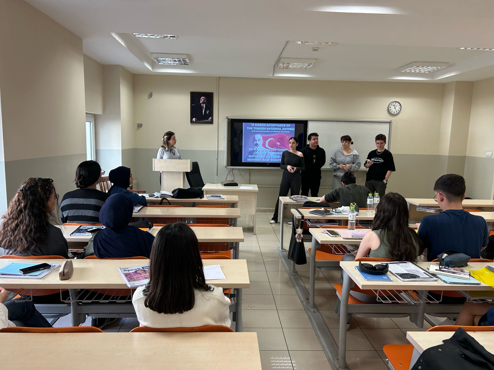 12 Mart İstiklal Marşının kabulü ve Mehmet Akif Ersoy’u Anma günü çeviri etkinliği 