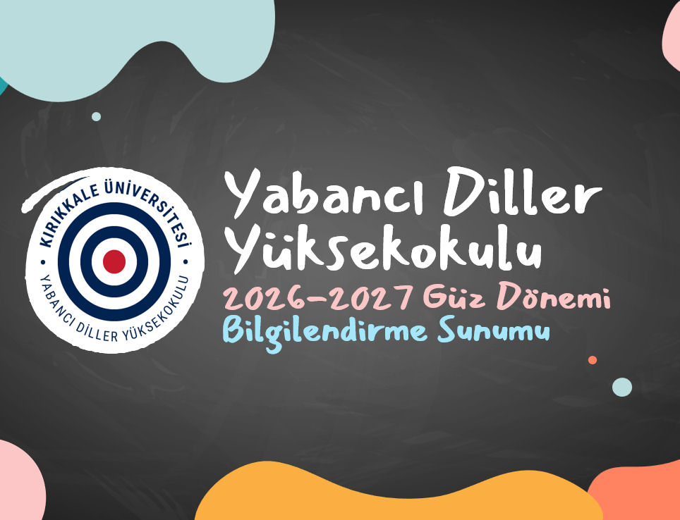 2026-2027 Akademik Yılı Güz Dönemi Oryantasyon Toplantısı